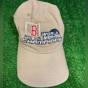 Boston Red Sox 2004 World Series Champions Dad Hat